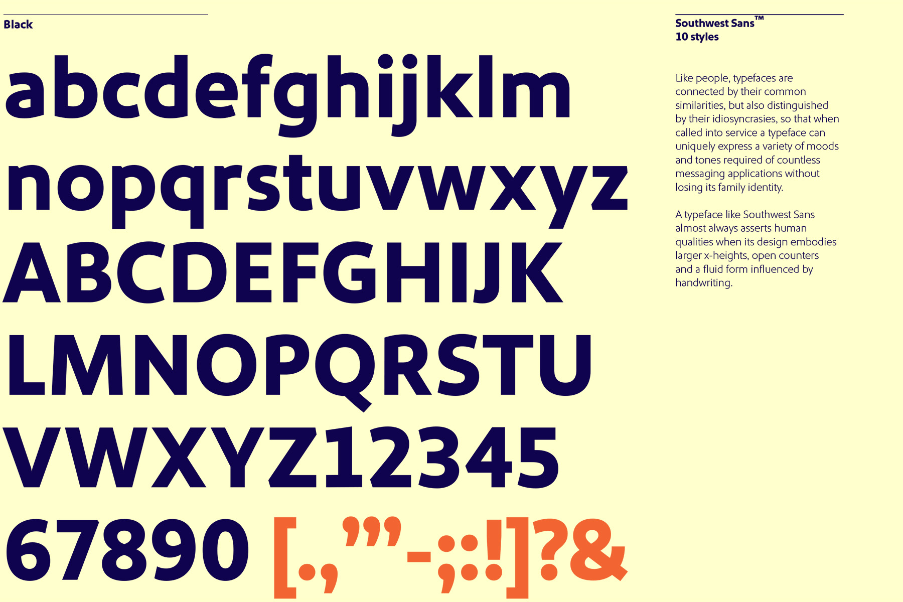 Southwest Sans